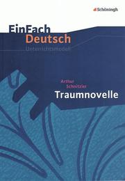 Arthur Schnitzler: Traumnovelle - Cover