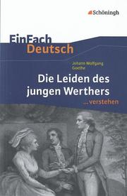 Johann Wolfgang von Goethe: Die Leiden des jungen Werthers - Cover