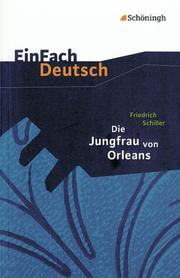Friedrich Schiller: Die Jungfrau von Orleans - Cover