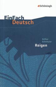 Arthur Schitzler: Der Reigen - Cover