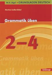 Grammatik üben 2.-4. Schuljahr - Cover
