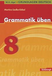 Grammatik üben 8. Schuljahr - Cover