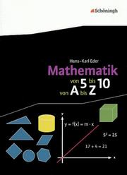 Mathematik - Von 5 bis 10, von A bis Z - Cover