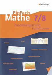 Zuordnungen und Funktionen 7/8 - Cover