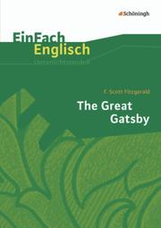 F. Scott Fitzgerald: The Great Gatsby - Cover