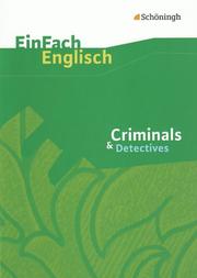 Criminals & Detectives - Cover