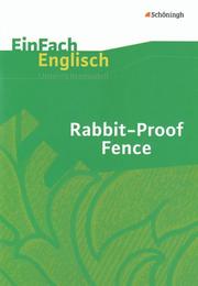 Rabbit-Proof Fence: Filmanalyse - Cover