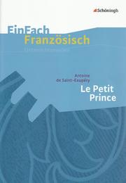 Antoine de Saint-Exupéry: Le Petit Prince - Cover