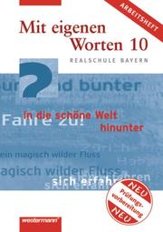 Mit eigenen Worten - Sprachbuch für bayerische Realschulen Ausgabe 2001