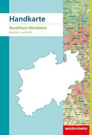 Nordrhein-Westfalen, politisch/physisch, Handkarten, 10er-Pack - Cover