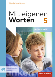 Mit eigenen Worten - Sprachbuch für bayerische Mittelschulen Ausgabe 2016 - Cover