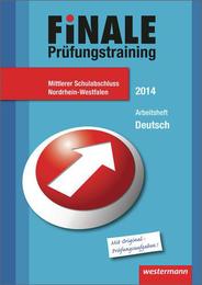 Finale, Prüfungstraining Mittlerer Schulabschluss, Ausgabe 2014, NRW, Rs - Cover
