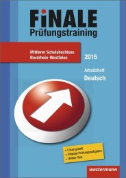 Finale, Prüfungstraining Mittlerer Schulabschluss, Ausgabe 2015, NRW, Rs - Cover
