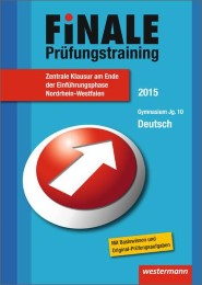 Finale, Prüfungstraining, NRW, Gy, Ausgabe 2015, Deutsch - Cover
