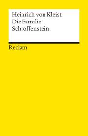 Die Familie Schroffenstein - Cover