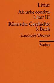 Ab urbe condita, liber III/Römische Geschichte, 3.Buch