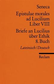 Epistulae morales ad Lucilium VIII/Briefe an Lucilius über Ethik 8