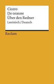De Oratore/Über den Redner - Cover
