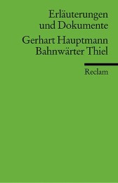 Gerhart Hauptmann, Bahnwärter Thiel - Cover