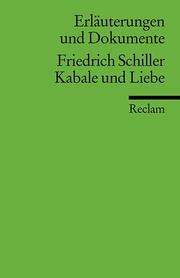 Friedrich Schiller, Kabale und Liebe