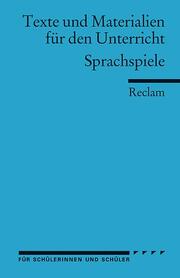 Sprachspiele - Cover