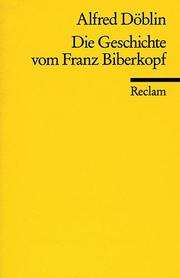 Die Geschichte vom Franz Biberkopf - Cover