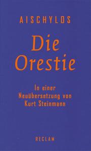 Die Orestie. - Cover