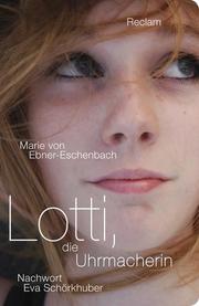 Lotti, die Uhrmacherin - Cover