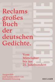 Reclams grosses Buch der deutschen Gedichte