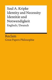 Identity and Necessity / Identität und Notwendigkeit.