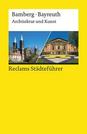 Reclams Städteführer Bamberg/Bayreuth - Cover
