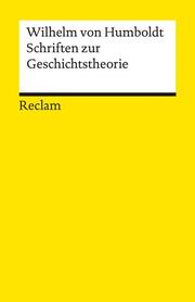Schriften zur Geschichtstheorie - Cover