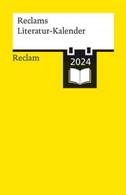 Reclams Literatur-Kalender 2024 - Cover