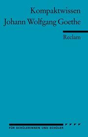 Johann Wolfgang Goethe - Cover