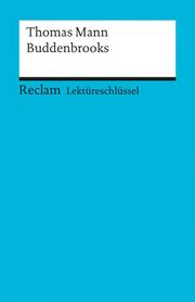 Thomas Mann: Die Buddenbrooks - Cover