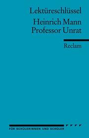 Heinrich Mann: Professor Unrat