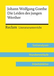 Johann Wolfgang Goethe: Die Leiden des jungen Werther (Lehrerband) - Mit Downloadpaket (Unterrichtsmaterialien) - Cover