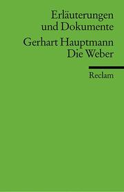Gerhart Hauptmann, Die Weber - Cover