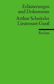 Arthur Schnitzler, Leutnant Gustl - Cover