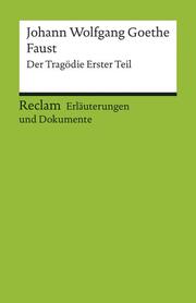Johann Wolfgang Goethe, Faust 1 - Cover