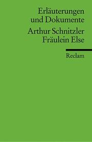 Arthur Schnitzler, Fräulein Else - Cover