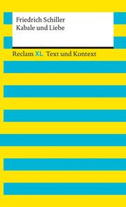 Kabale und Liebe. Textausgabe mit Kommentar und Materialien - Cover