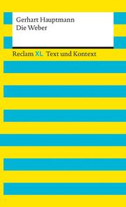 Die Weber. Textausgabe mit Kommentar und Materialien - Cover