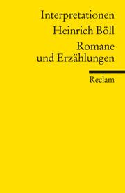 Heinrich Böll: Romane und Erzählungen - Cover