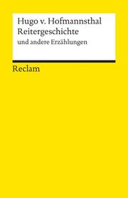 Reitergeschichte und andere Erzählungen - Cover