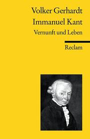 Immanuel Kant: Vernunft und Leben - Cover