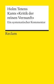 Kants 'Kritik der reinen Vernunft' - Cover