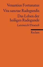 Vita sanctae Radegundis /Das Leben der heiligen Radegunde - Cover