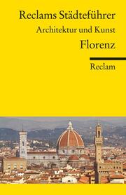 Reclams Städteführer Florenz - Cover