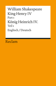 King Henry IV, Part 1 / Heinrich IV., Teil 1 - Cover